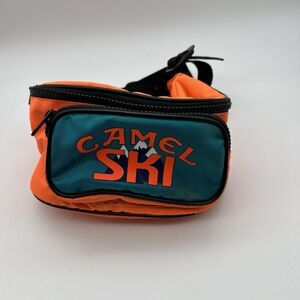 Vintage 1993 Camel Ski Fanny Bag Waist Pack Bum Adjustable Tobacciana